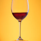 Dessertwein süß im Weinglas