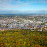 Stuttgart Panorama im Herbst